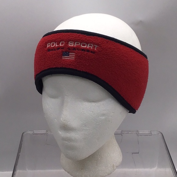 Polo Ralph Lauren Other - 🟤🧢2/$12+Discount Ship! Polo Sport Fleece Red Ear Warmer